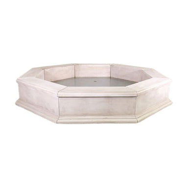 Giannini Octavius Easy Pond Fountain Basin against white background.