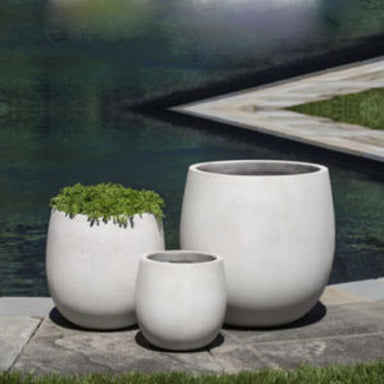 Sandos Planter - Playa Blanca - S/3 filled with plants near swimming pool