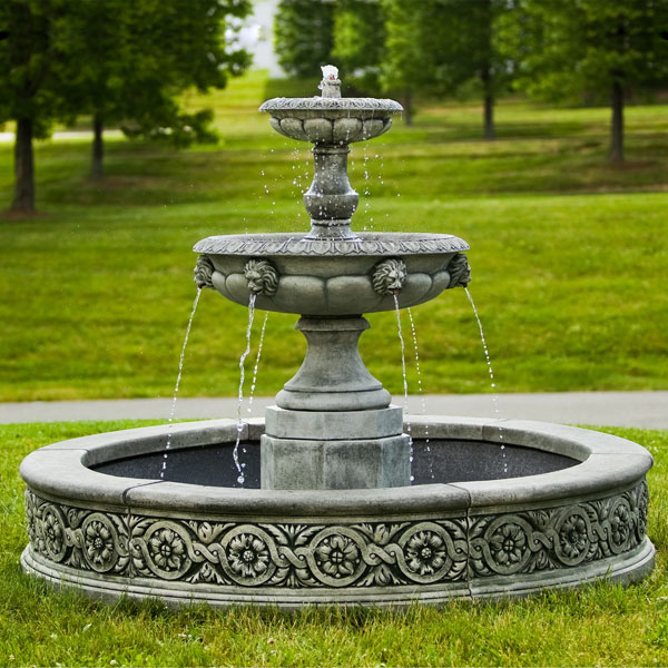 Sussex Wall Fountain in action