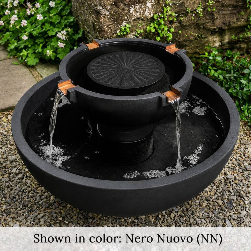 29 inch del rey fountain in action