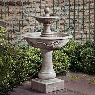 Acanthus Two Tiered Fountain in action