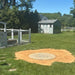 Alessia Fountain concrete circular pad.