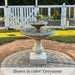 Alessia Fountain outdoor garden installation.