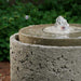 Andros Fountain on ground in the backyard upclose