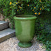 Antibe Urn - Erin Green on gravel in the backyard.