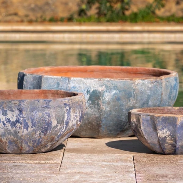 Apulia Bowl - Vicolo Mare - Set of 3 near swimming pool