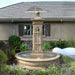 Aquitaine Pond Fountain in action upclose.