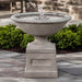 Aurelia Bubbling Fountain Outdoor in action on patio.