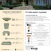 Complete overview of the Austin Fountain with dimensions, weights, pump kit parts, tools, and general info.
