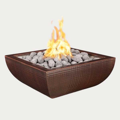 Avalon Fire Bowl Hammered Copper