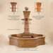 Avignon Monaco Pond Fountain with spout images.