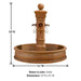 Avignon Pond Fountain with product details.