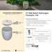 Bebel Hydrangea Fountain, Tall Info Sheet