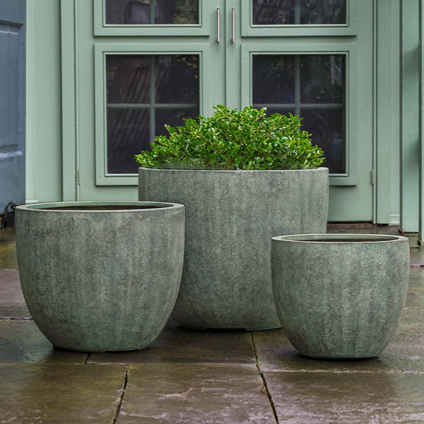 Bromley Planter, Large - Verdigris Lite Campania International