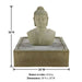 Buddha Bust Fountain with product details.
