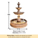Calanthia Three Tier Pond Fountain with product details.