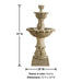 Calanthia Two Tier Fountain with product details.