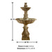 Calanthia Two Tier with Acanthus Finial with product details.