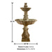 Calanthia Two Tier with Lotus Finial with product details.