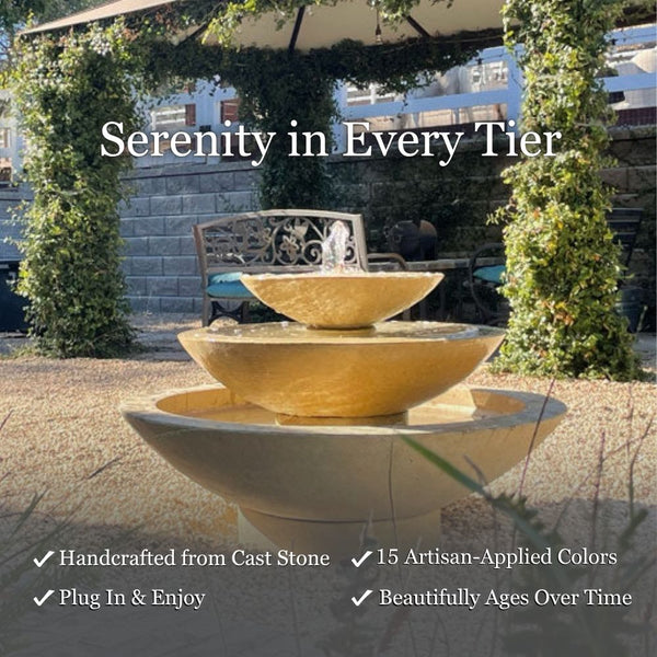 Cascade Fountain Serenity in every tier