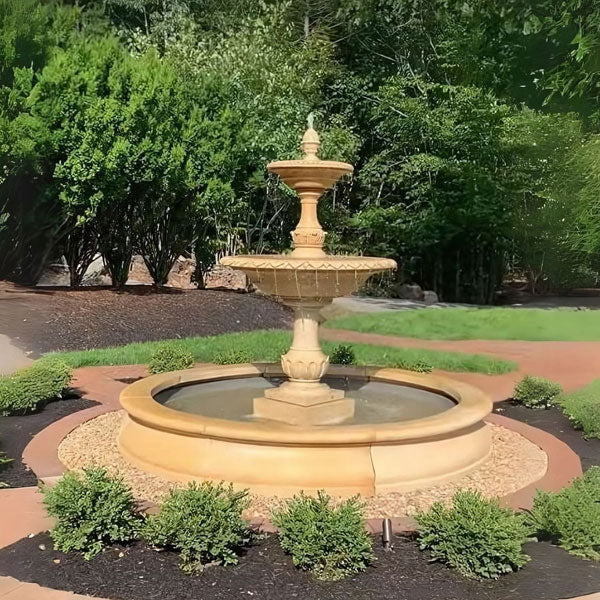 Charleston in Basin in french limestone in action.