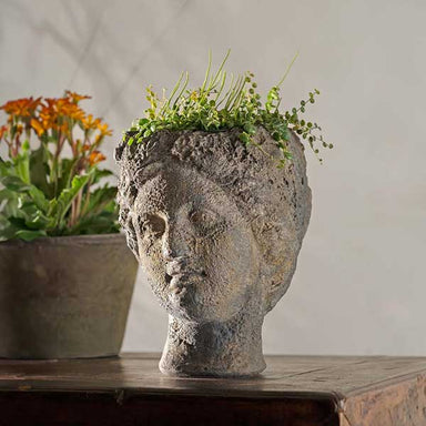 Claudia Planter  on table filled with plants