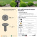 Complete overview of the Concept Birdbath Fountain with dimensions, weights, pump kit parts, tools, and general info.