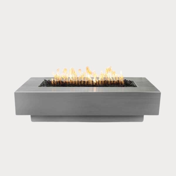 Coronado Stainles Steel Fire Pit against gray background