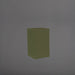 Darwin Tall Corner Fiberglass Planter in matte bronze against gray background.