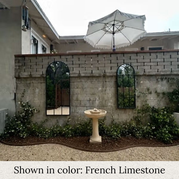 Dolce Nido Fountain on gravel in action.