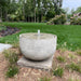 Echo Park Bubbler Fountain in action on patio