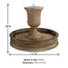 Fascea Urna Fountain with product details.