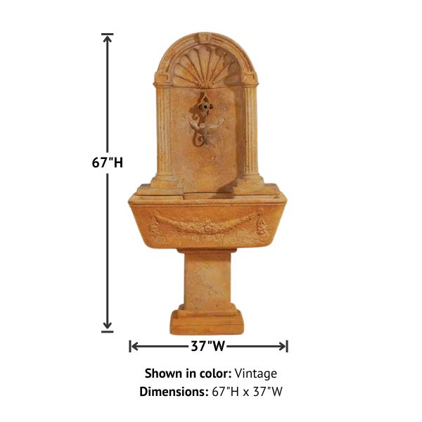 Foritalico Wall Fountain for Spout with product details.