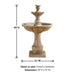 Gaetana Two Tier Fountain with product  details.