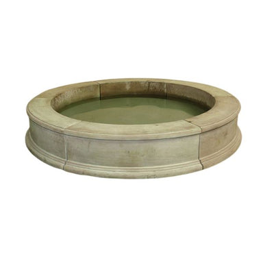 Giannini Easy Pond Fountain Basin against white background