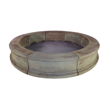 Giannini Large Easy Pond Fountain Basin against white background