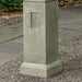 Gimlet Pedestal on gravel in the backyard.