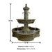 Grand Roubaix Pond Fountain for Rustic Spouts with product details.