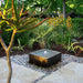 Heiho Fountain Kit 24 x 24 x 18h in action in the backyard