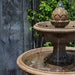 La Mirande Fountain in the backyard upclose.
