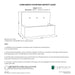 CAD drawing of the Long Beach Fountain with dimensions, weight, and manufacturer notes.