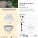 Complete overview of the M-Series Bird Fountain with dimensions, weights, pump kit parts, tools, and general info.