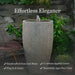 Manzanita Fountain effortless elegance