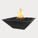 Maya Fire Bowl Black against gray background