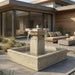 Miramar Pond Fountain in action centerpiece.