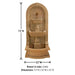 Monterosso Wall Fountain with Pond with product details.