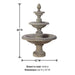 Newcastle Three Tier Fountain Short with product details.