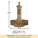 Octavia Pond Fountain with 70 Monaco Pond with product details.