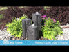 Polished Corner Triple - Granite Fountain Kit  Video