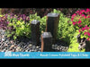 Basalt Column Polished 1 Side Fountain